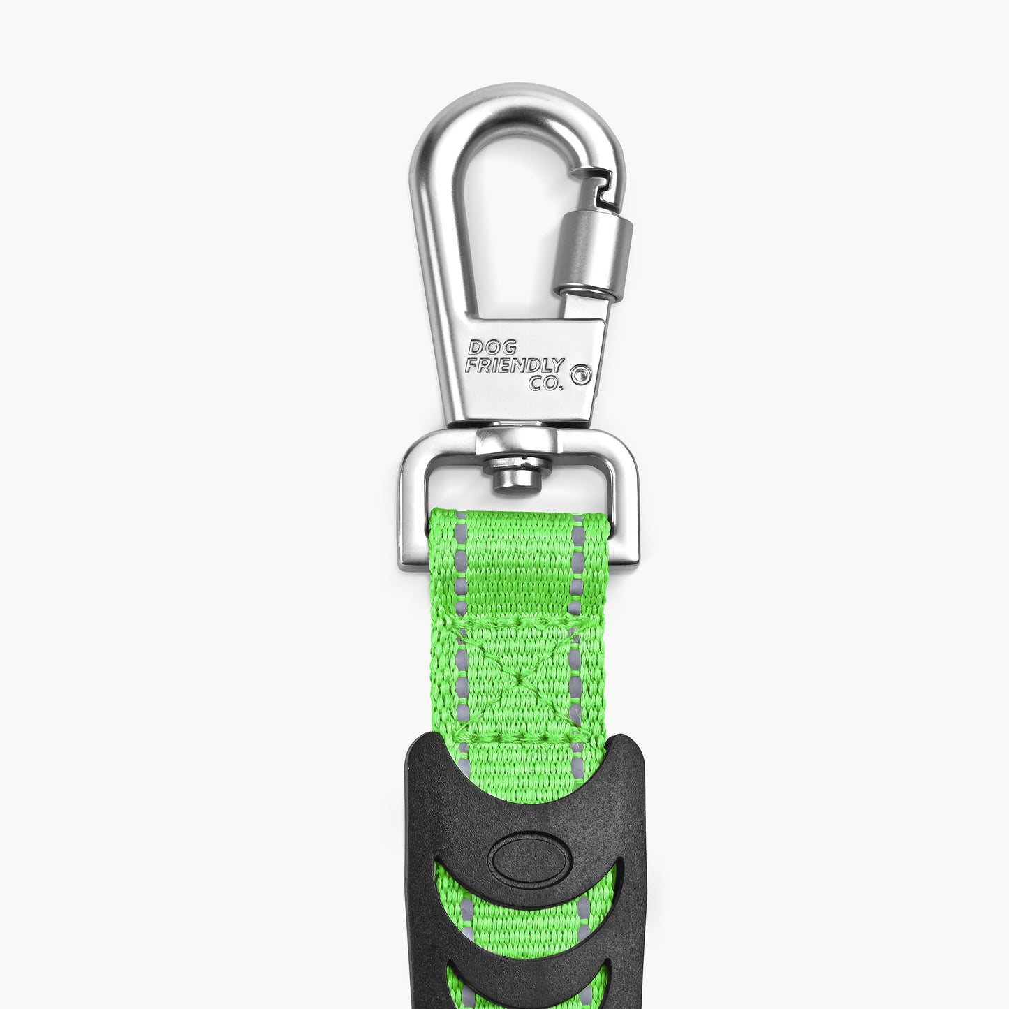 Bungee Dog Leash - Neon Green