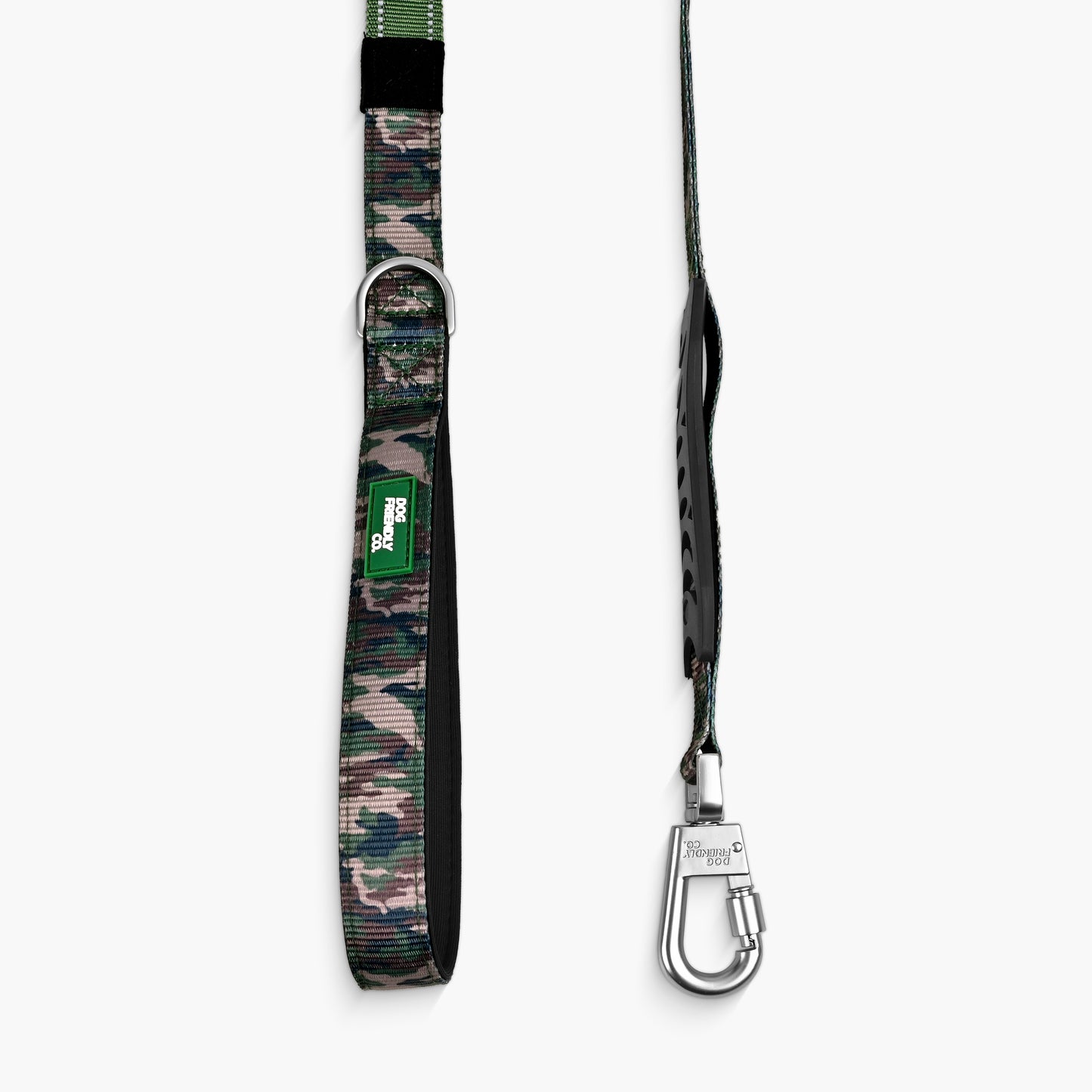 Bungee Dog Leash - Green Camo