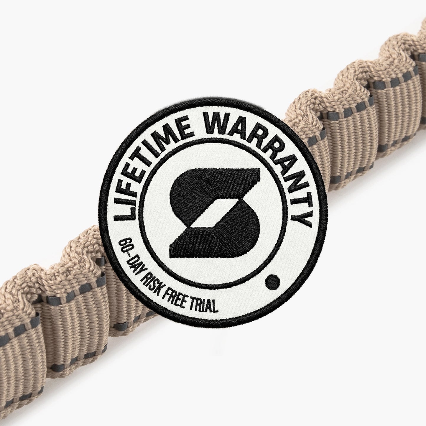 Bungee Dog Leash - Brown