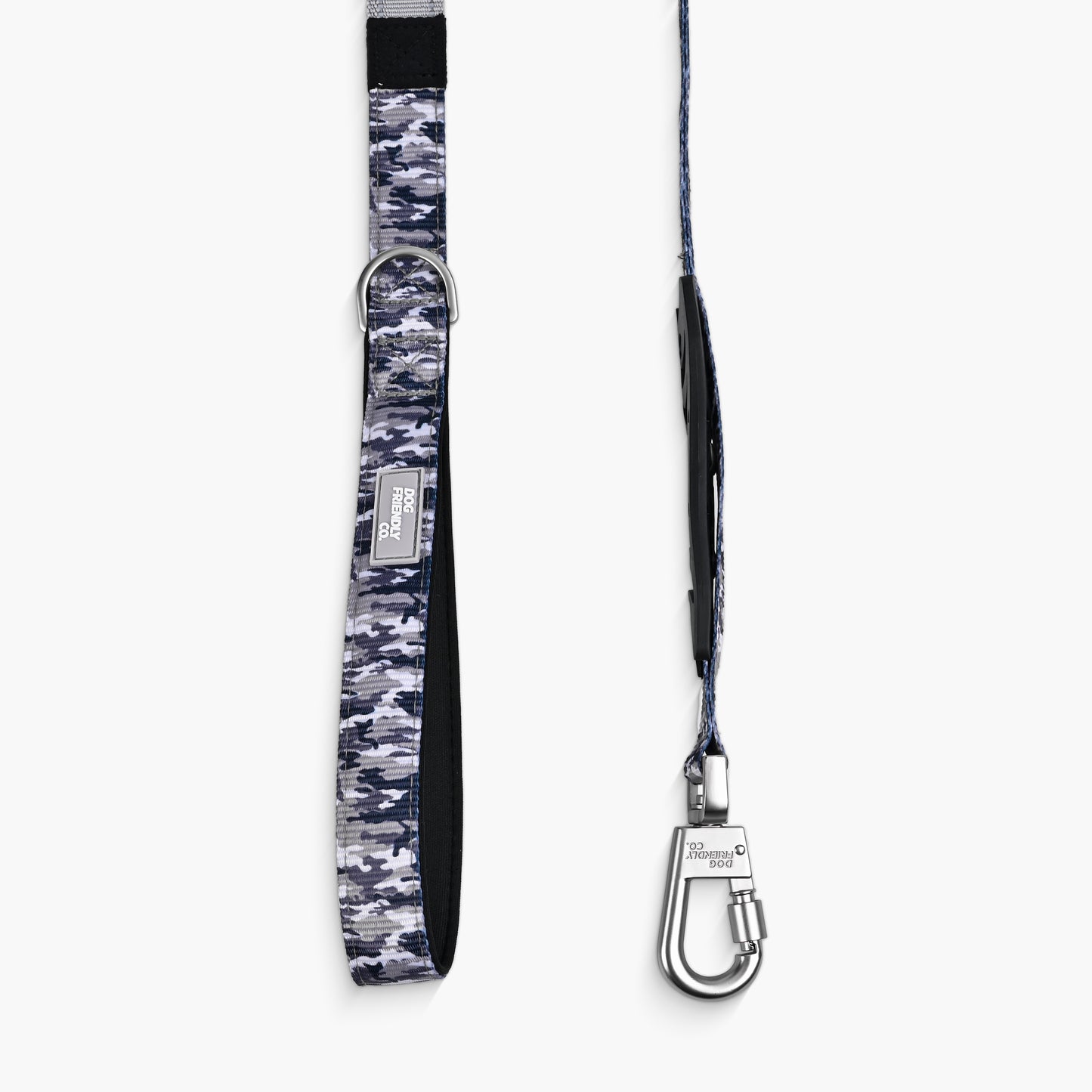 Bungee Dog Leash - Grey Camo