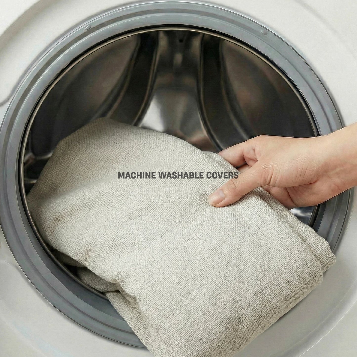 Chill Pill Memory Foam Dog Bed - Beige (Large)