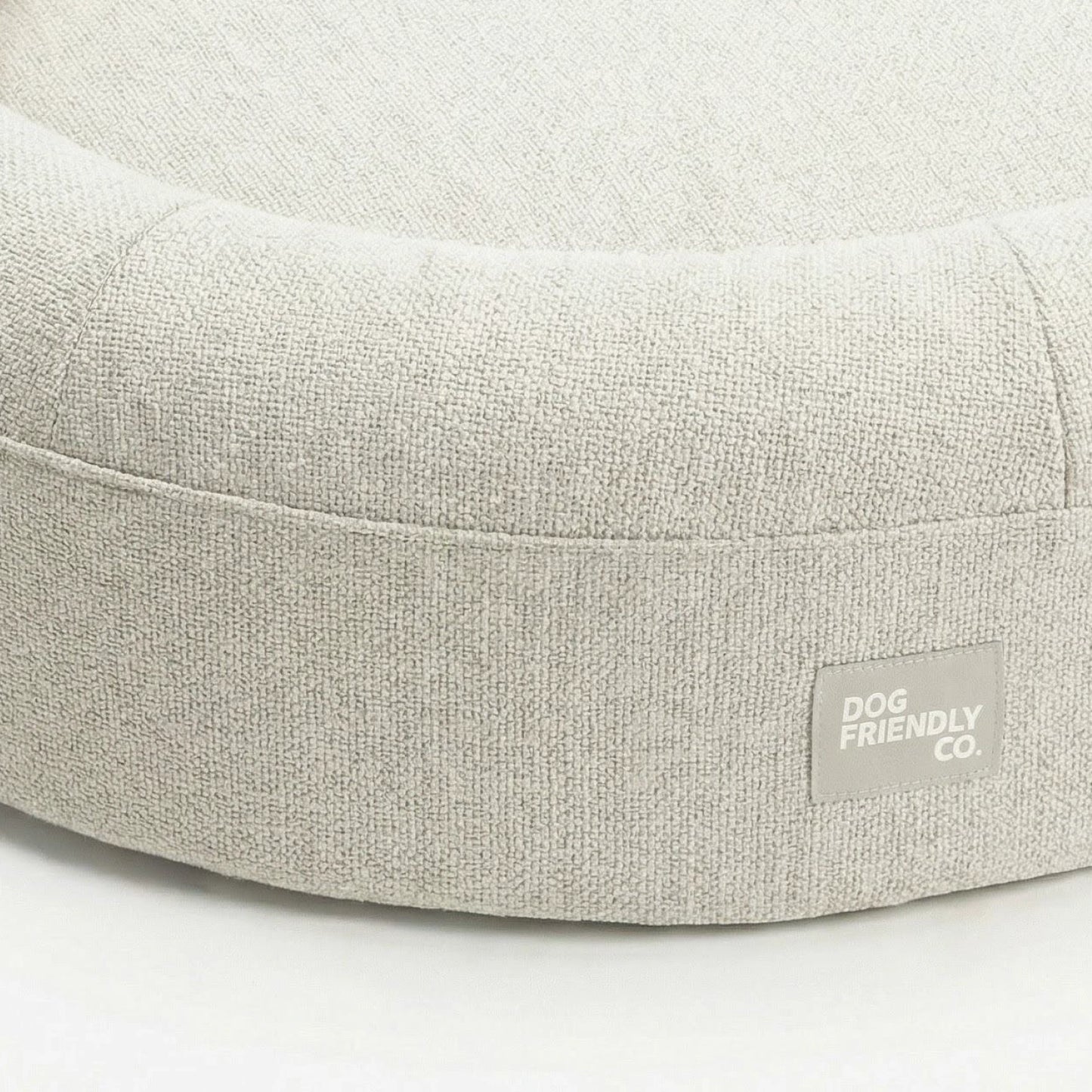 Chill Pill Memory Foam Dog Bed - Beige (Large)