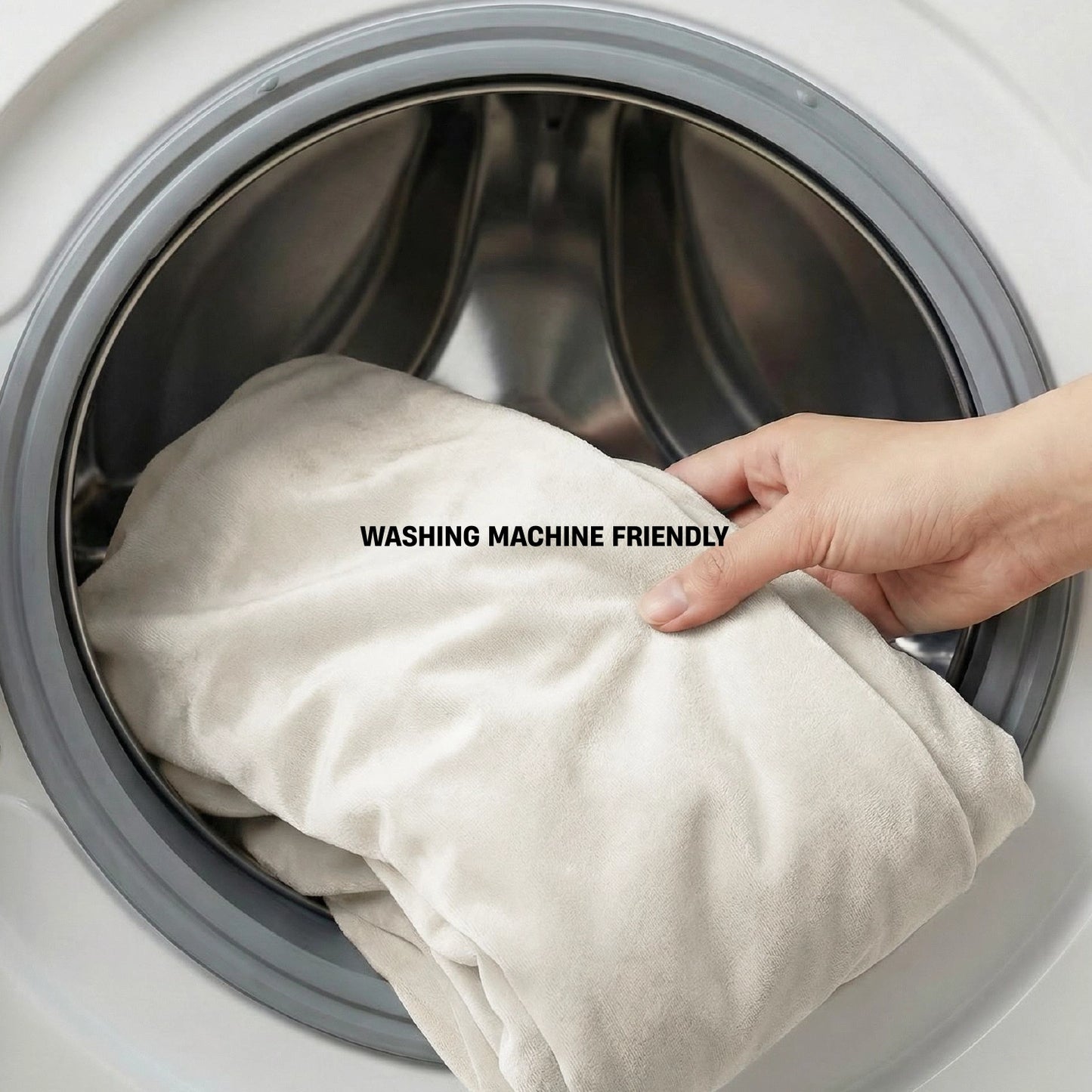 Chill Pill Velvet Easy Fit Cover - Beige