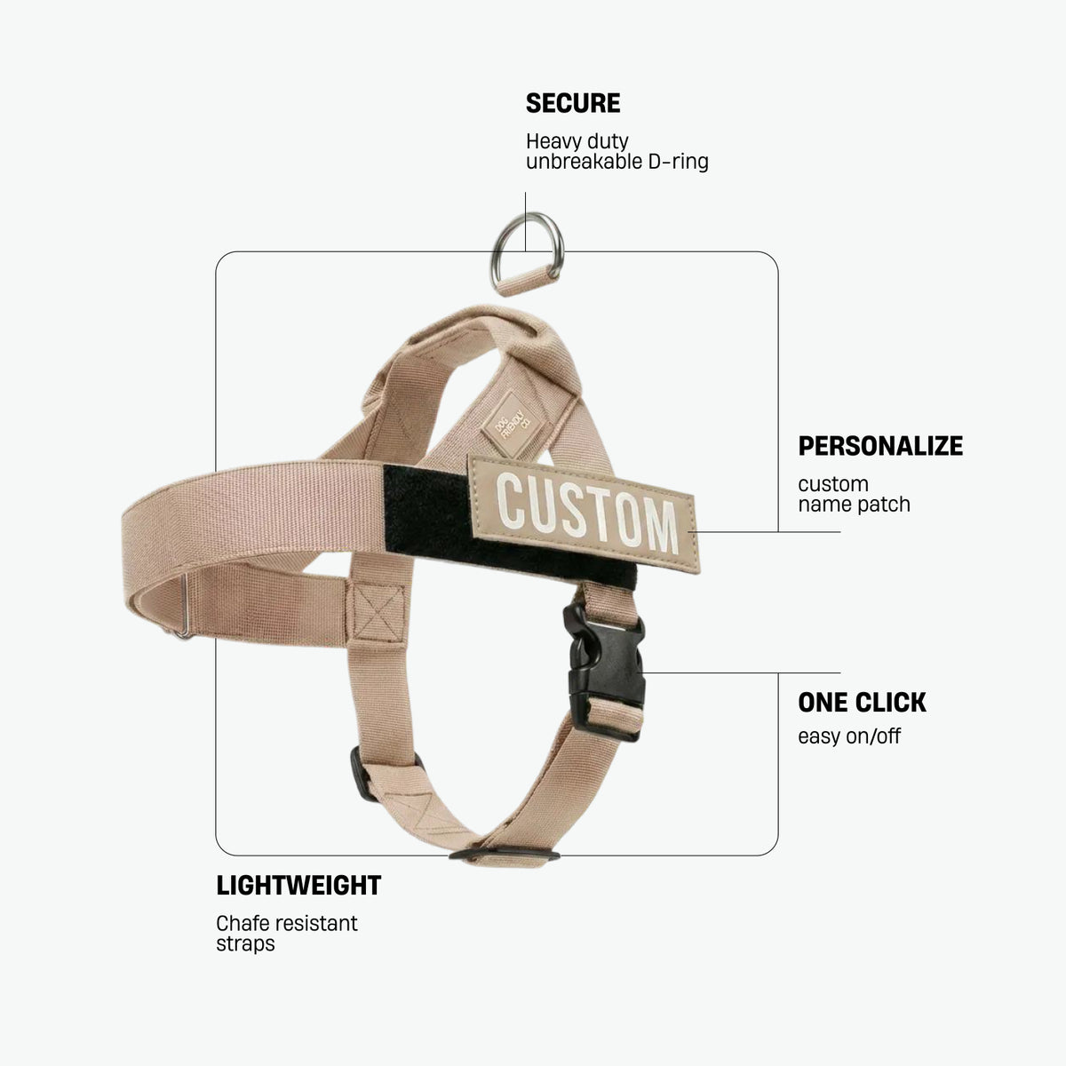 Personalised Dog Harness