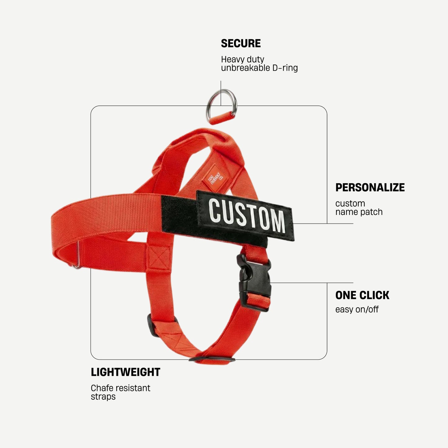 Personalised Dog Harness
