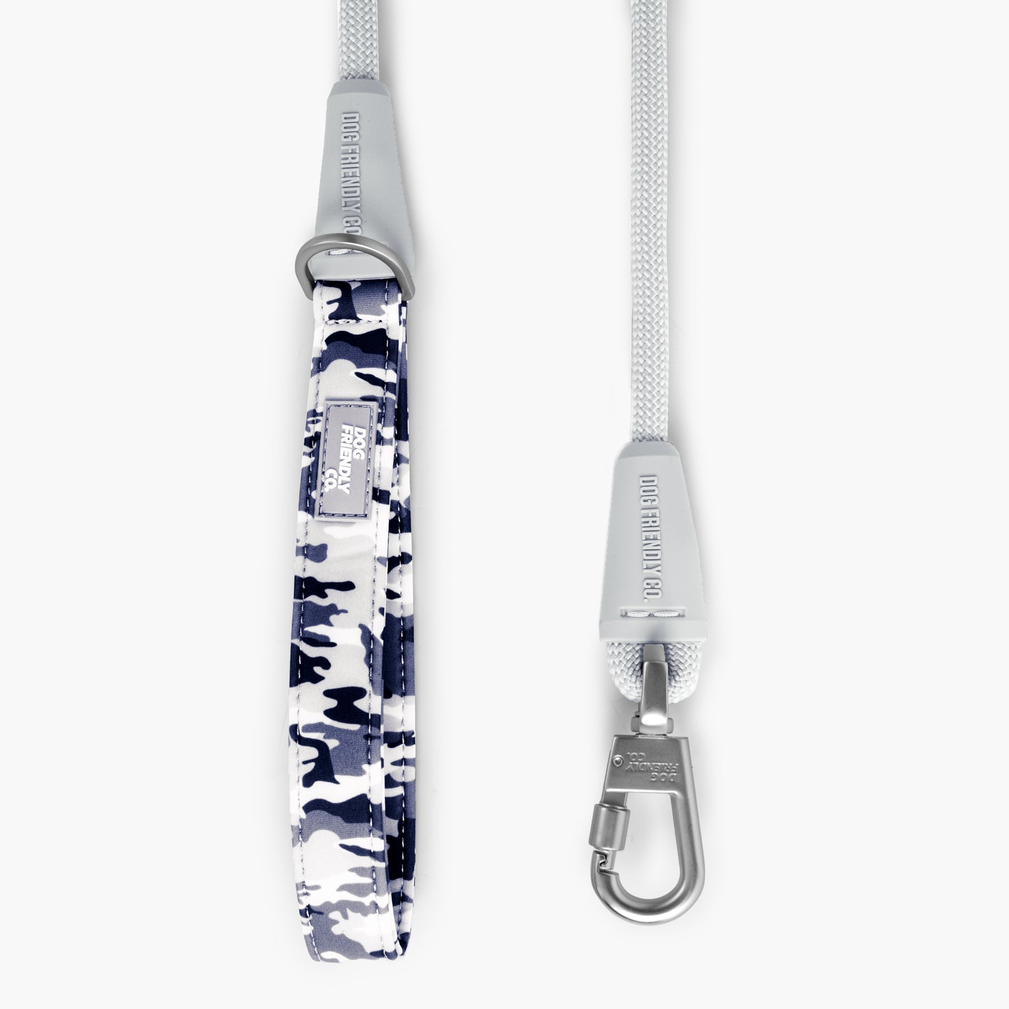 Rope Dog Leash - Grey Camo