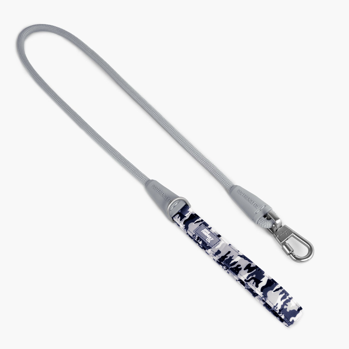 Rope Dog Leash - Grey Camo