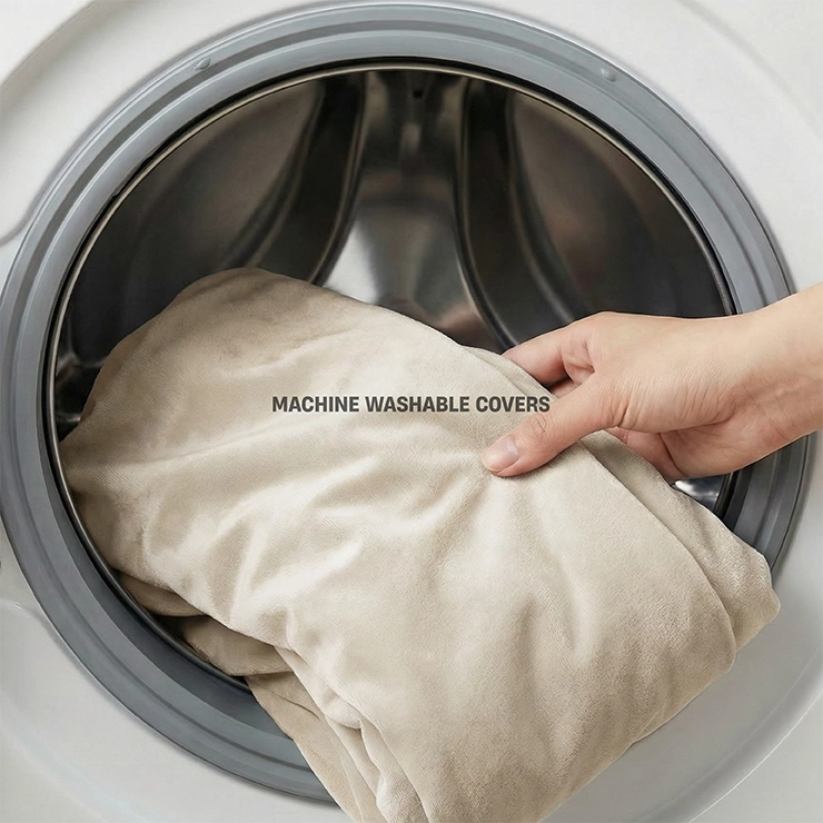 Premium Orthopedic Memory Foam Dog Bed - Beige (Small)