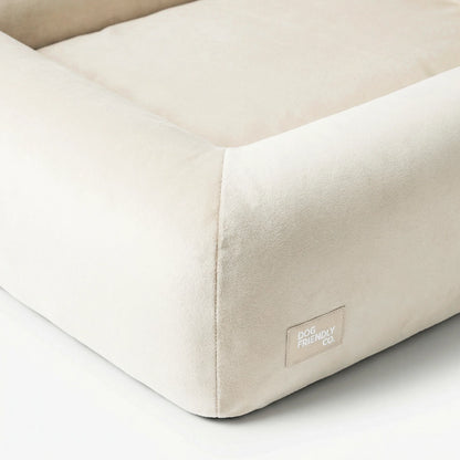 Premium Orthopedic Memory Foam Dog Bed - Beige (Small) (LP)