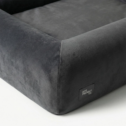 Premium Orthopedic Memory Foam Dog Bed - Charcoal (Small) (LP)