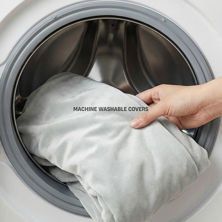 Premium Orthopedic Memory Foam Dog Bed - Grey (Small)