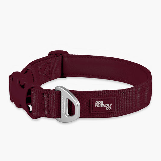 Essentials Collar - Burgundy