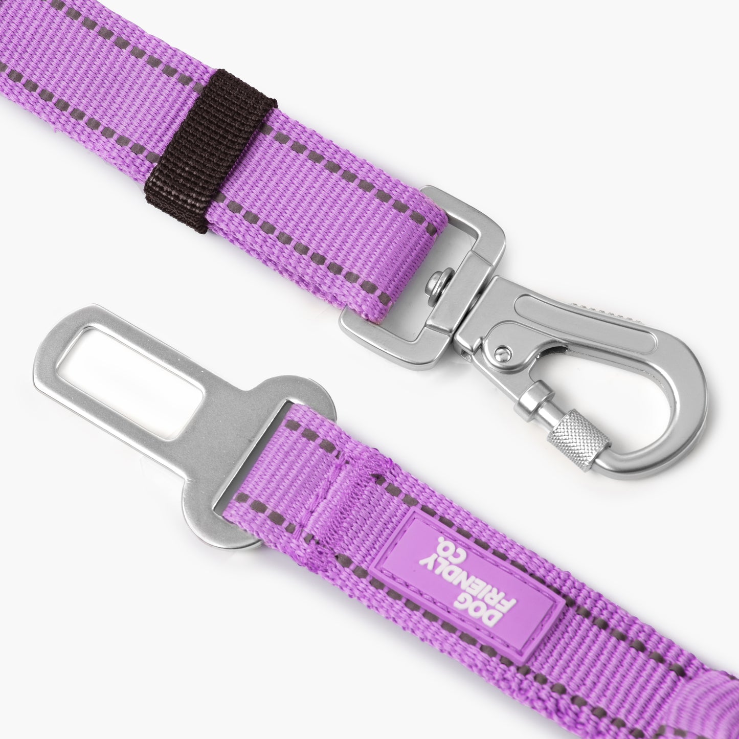Dog Seat Belt - Purple